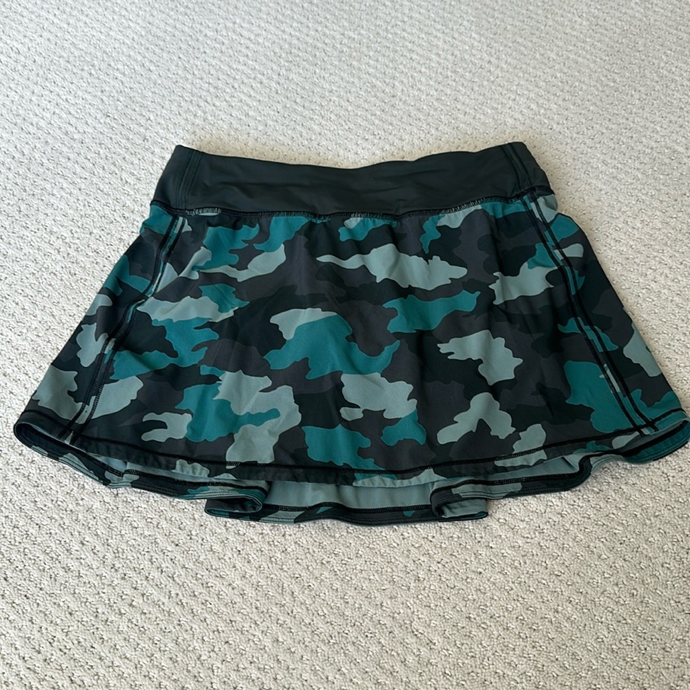 Lululemon Pace Rival mid rise skirt, *long, size 6
